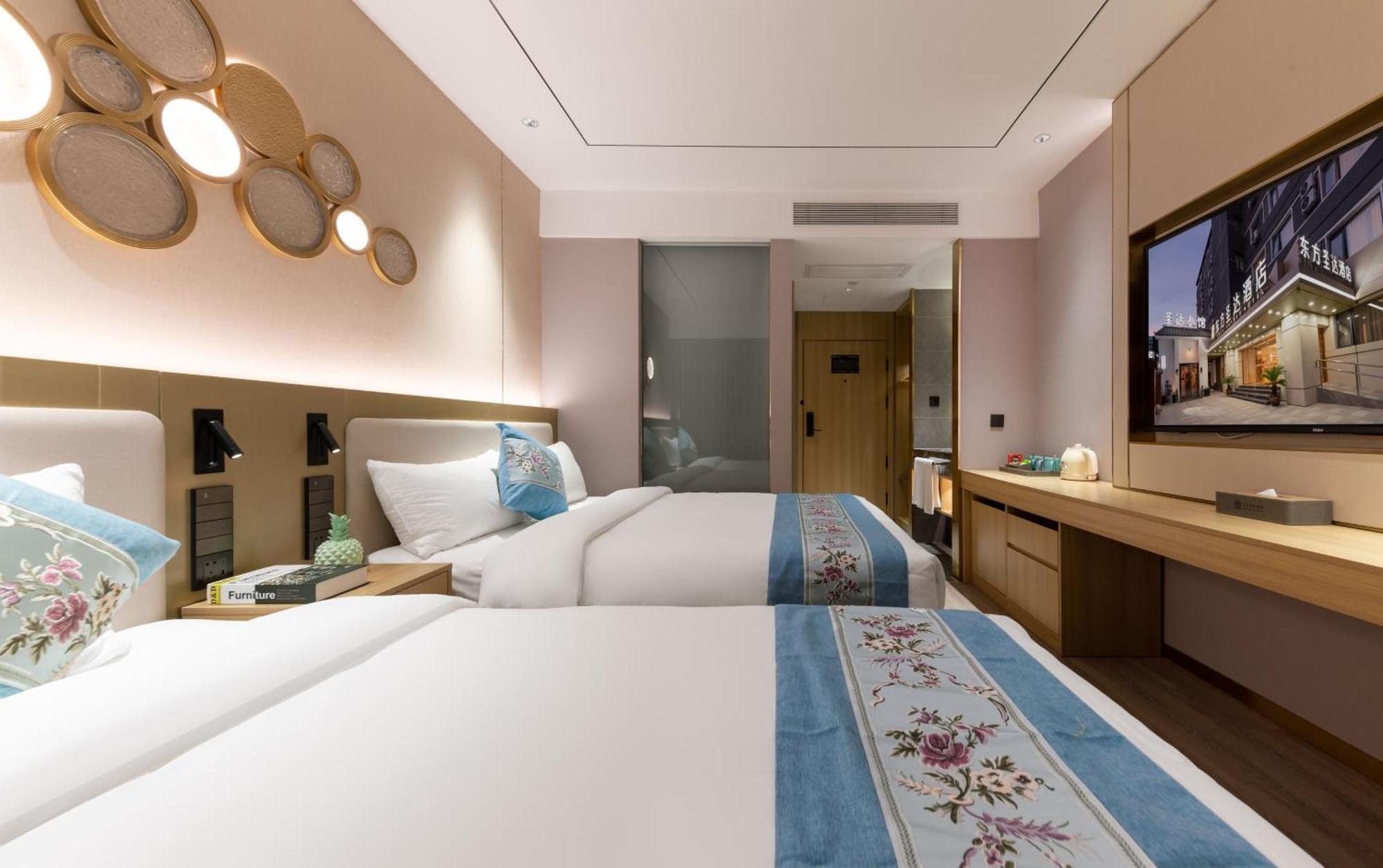 Jingfang Building Smart Hotel - Located In The Busiest Part Of The Downtown Area, Near Beijing Tiananmen Square And The Forbidden City,Wangfujing Shopping Street ,Newly Opened Hotel,Provide Free Laundry Service,Provide Tourism And Ticketing Services Eksteriør bilde