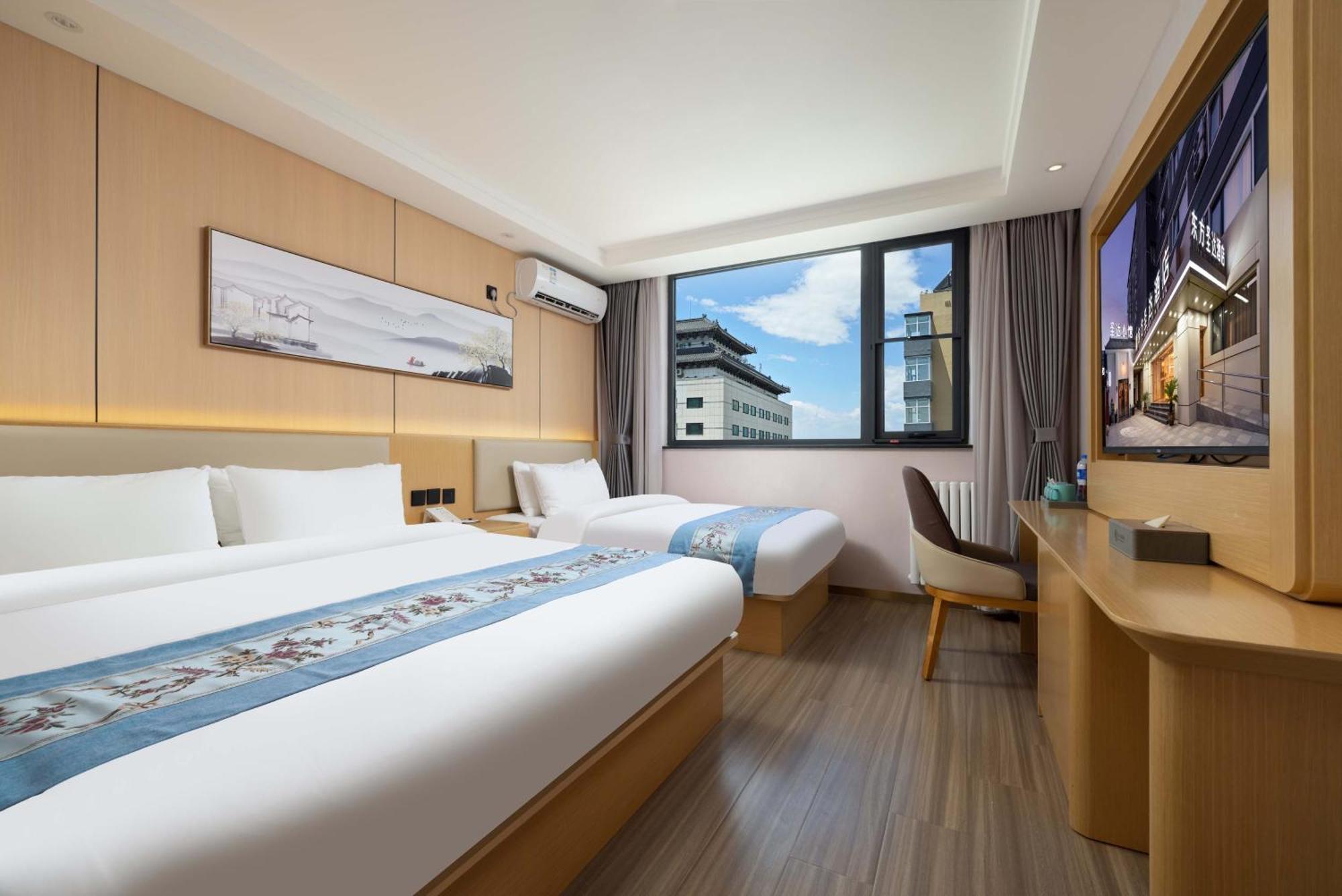 Jingfang Building Smart Hotel - Located In The Busiest Part Of The Downtown Area, Near Beijing Tiananmen Square And The Forbidden City,Wangfujing Shopping Street ,Newly Opened Hotel,Provide Free Laundry Service,Provide Tourism And Ticketing Services Eksteriør bilde